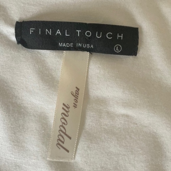 Final Touch Wrap Bodysuit used once - Picture 3 of 4